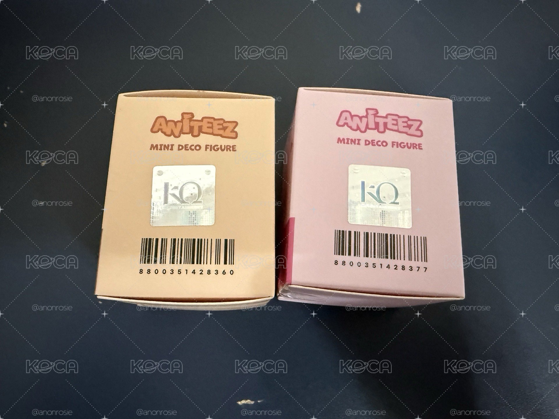 ATEEZ aniteez in color 周邊 螢幕公仔 mini deco figure 弘中 星化 全新 