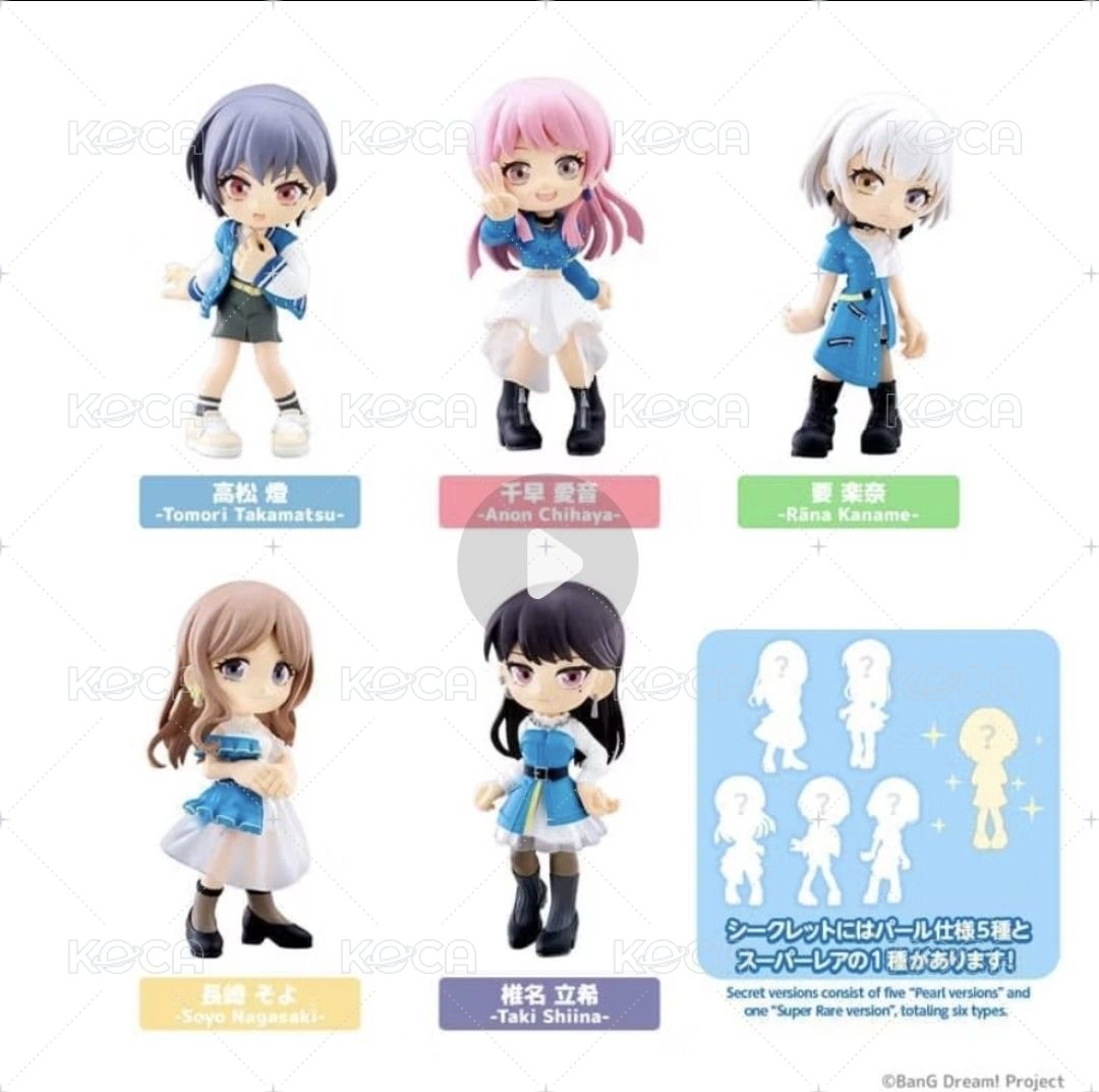PalVerse BanG Dream! It's MyGO!!!!! Q版盒玩模型