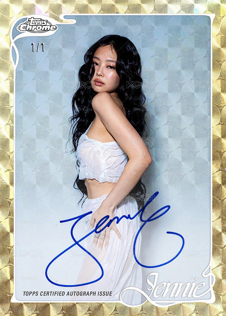 2026 Topps Chrome x Jennie