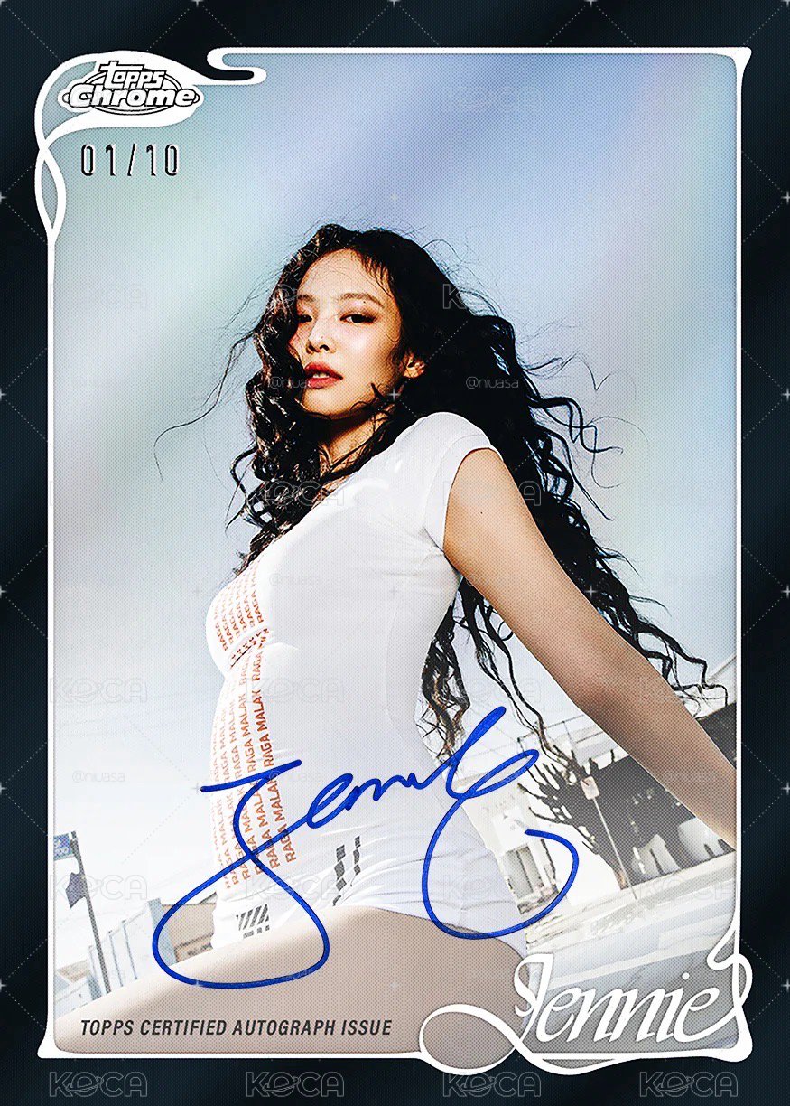 2026 Topps Chrome x Jennie