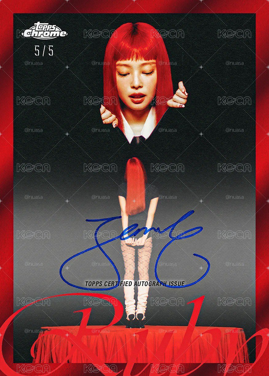 2026 Topps Chrome x Jennie