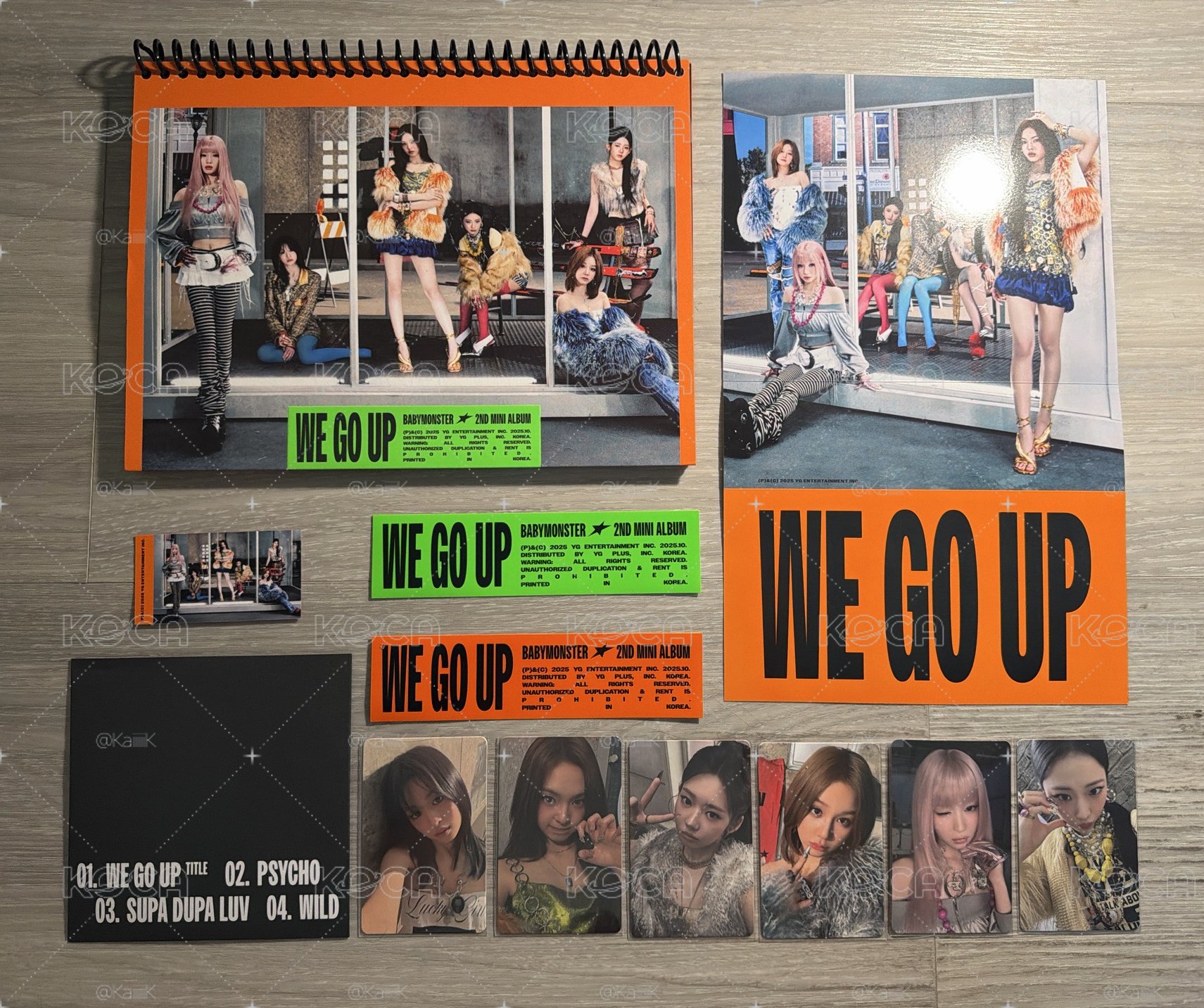WE GO UP 迷你二輯 專輯 GO Ver.（已拆）（全專）