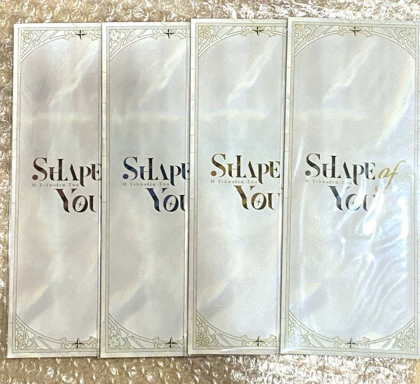 shape of you 收藏票