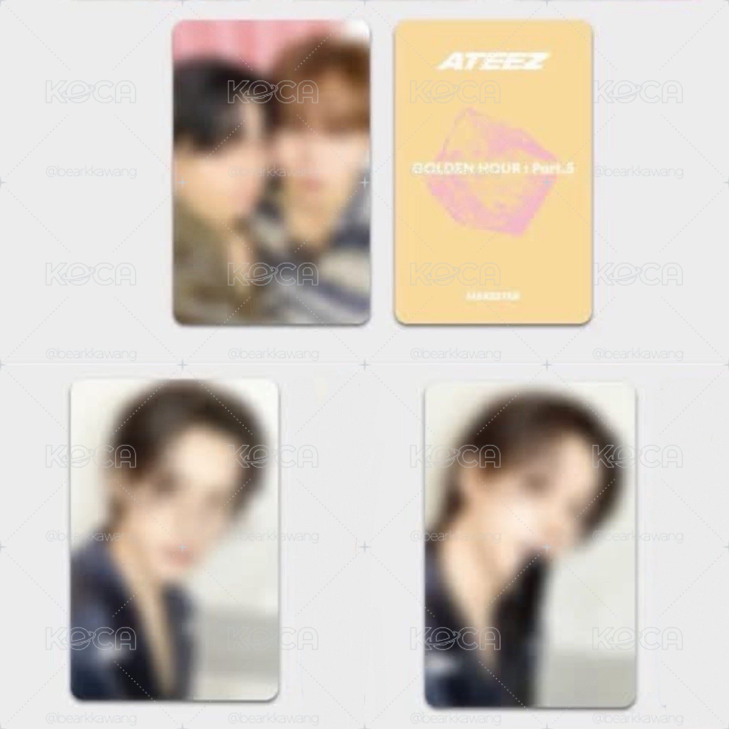 ATEEZ GH5 MS LD CDP ver. 領帶/眼鏡榮+傘鍾雙人