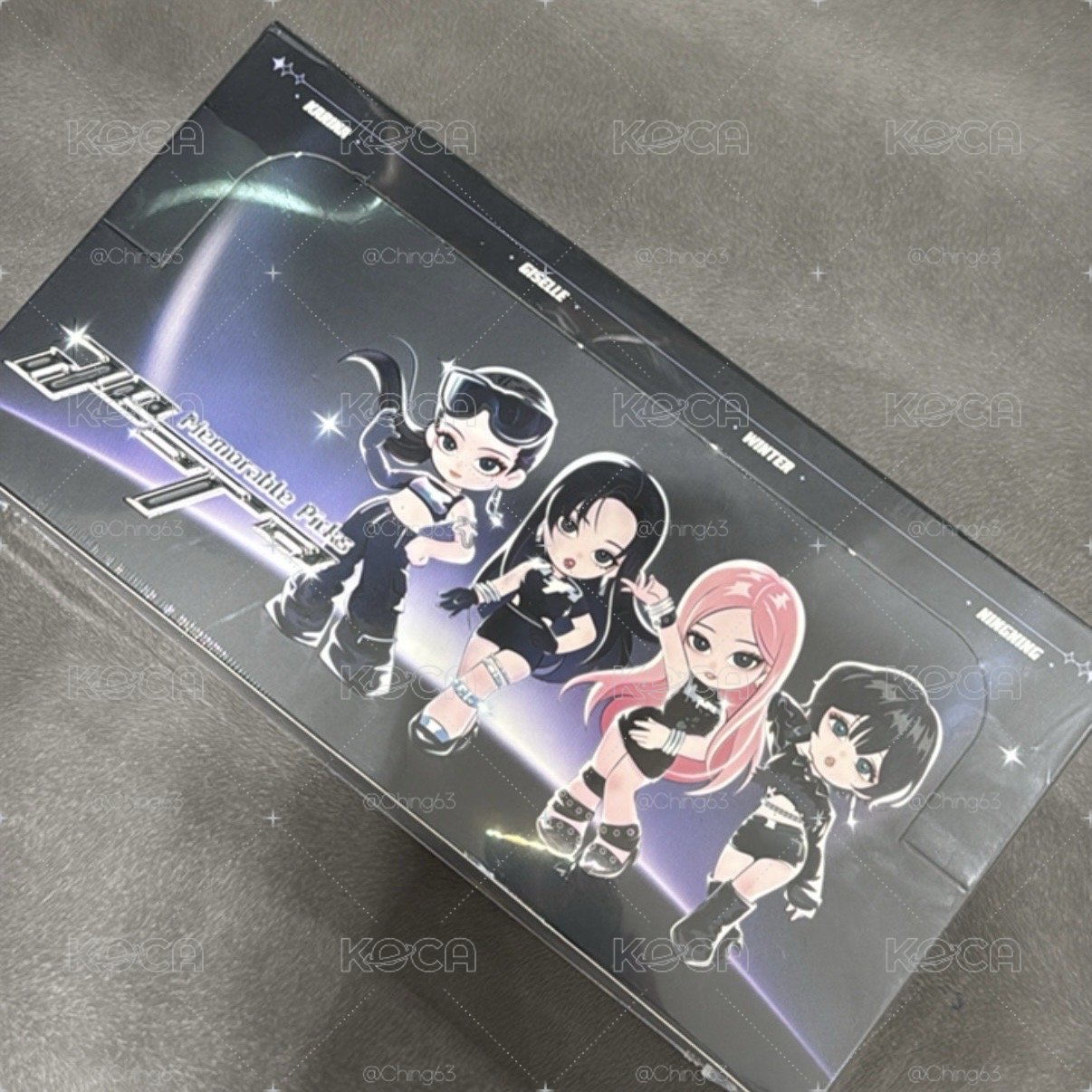 aespa 泡泡瑪特盲盒 未拆