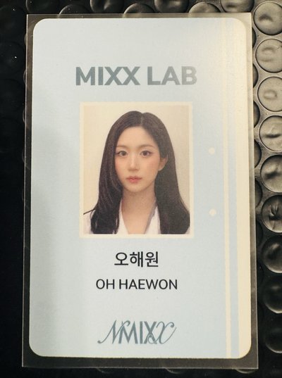 NMIXX HAEWON Heavy ID卡