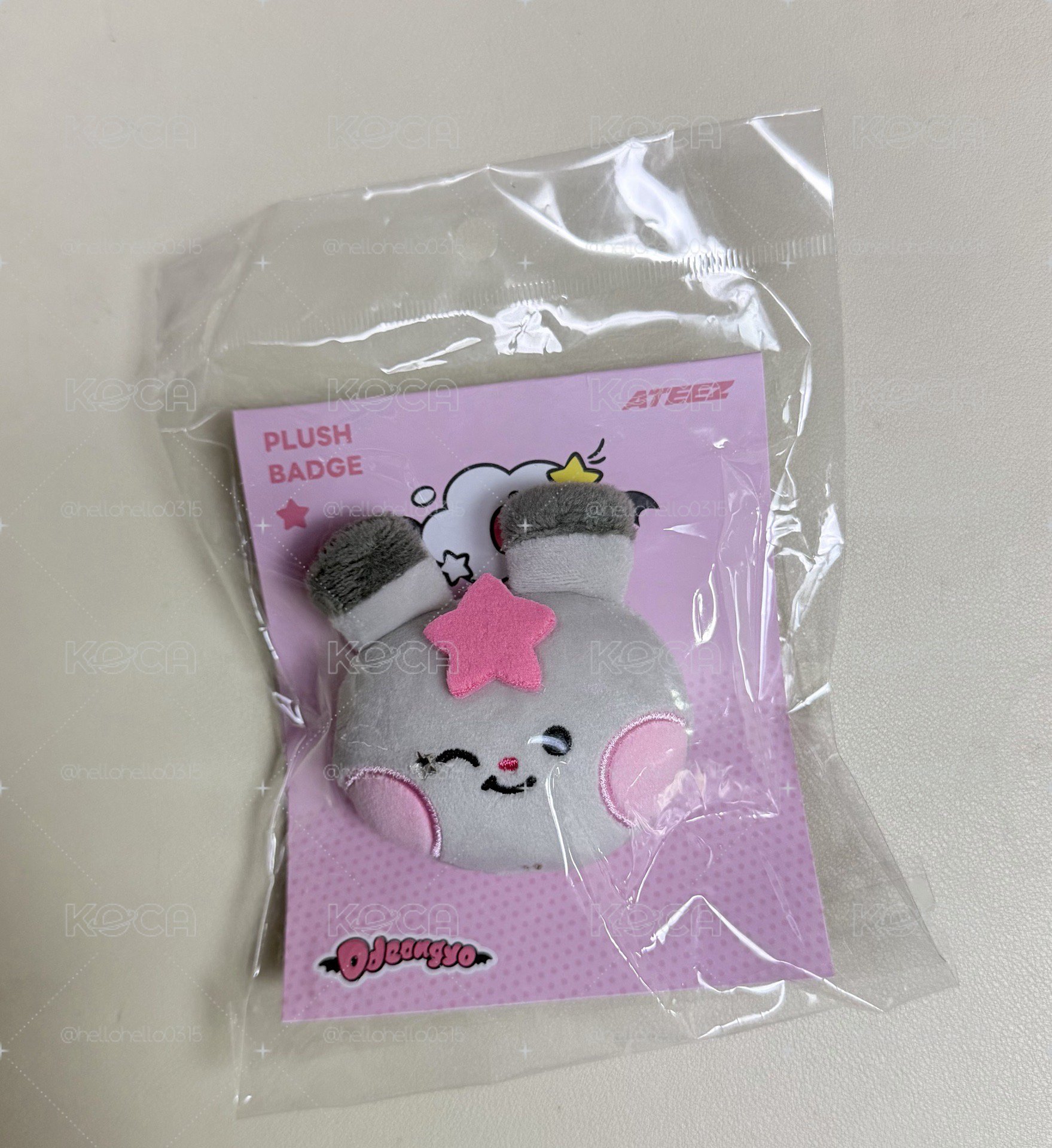 MIGHTEEZ 徽章別針 星化