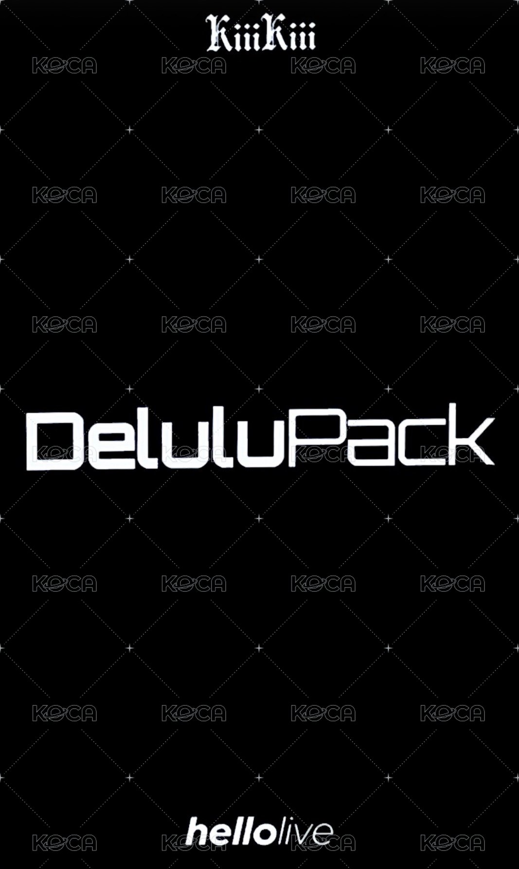 Delulu Pack hl 4.0 簽售卡  背面
