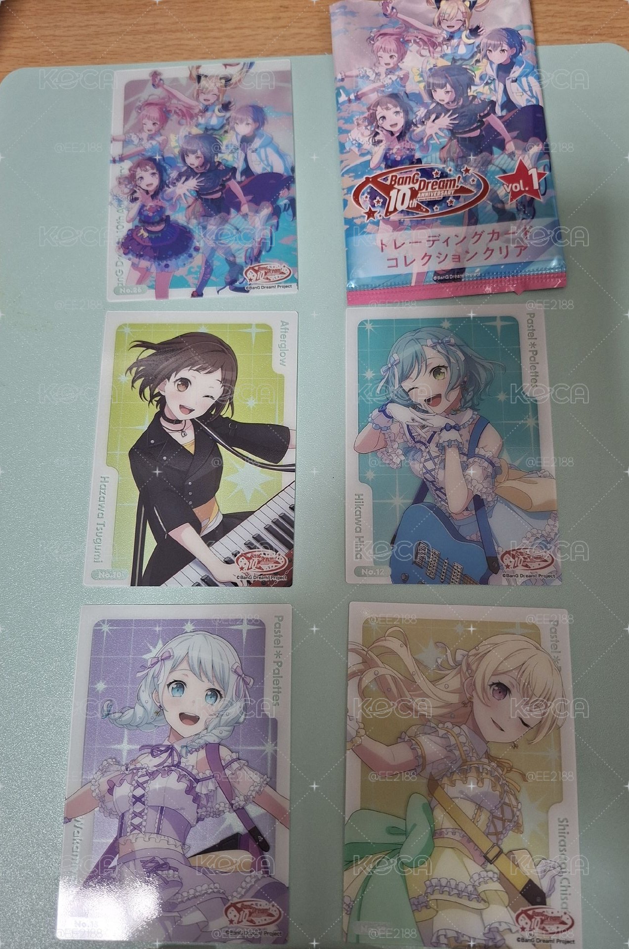 【BanG Dream!】十週年透卡v.1 🗾日本帶回🗾