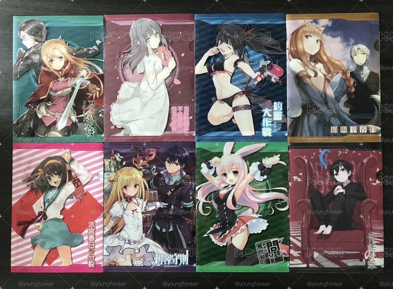 台灣角川 春之祝賀祭 20周年回憶滿滿L夾