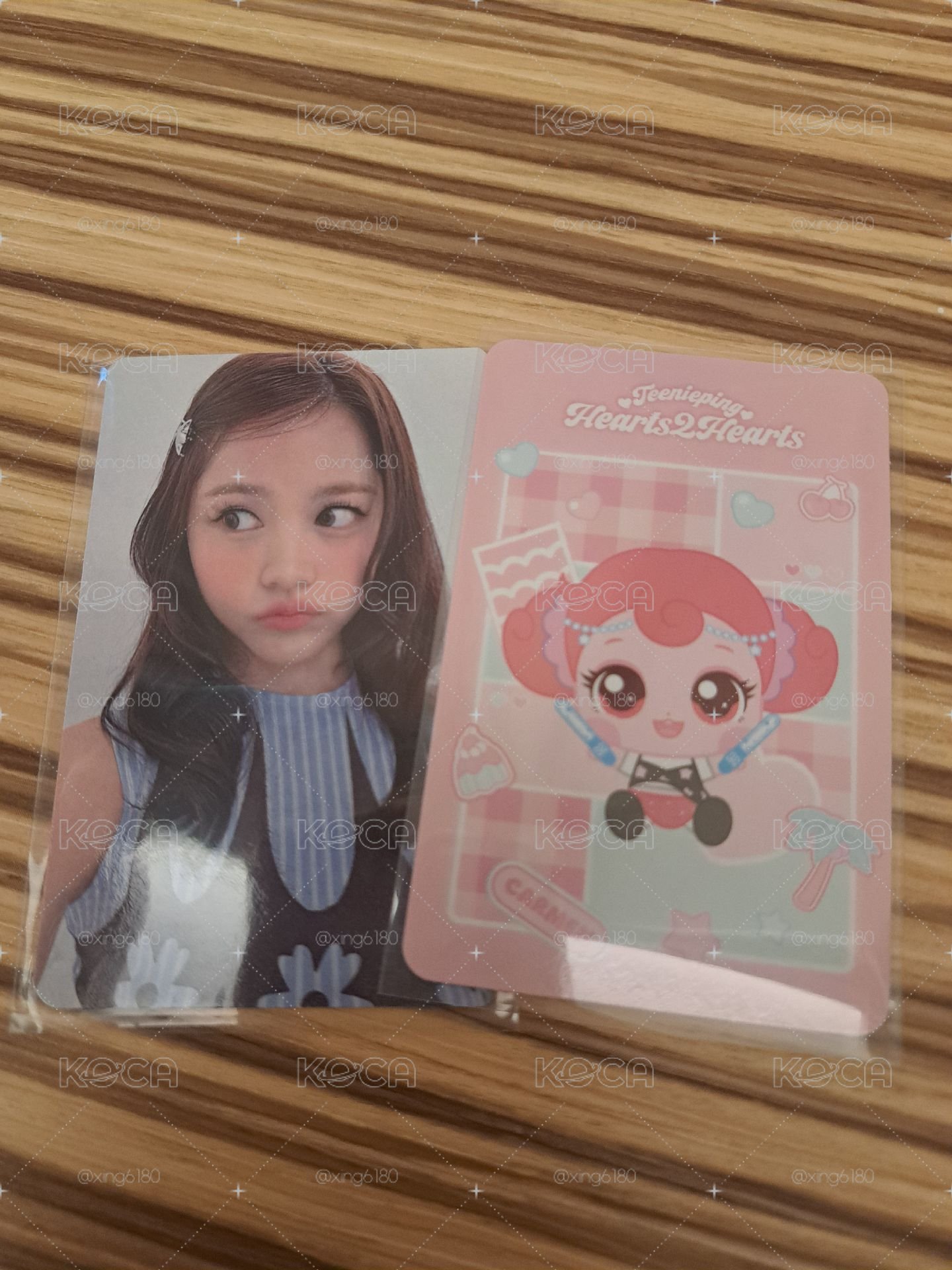 現貨速出 h2h HEARTS 2 HOUSE 卡套 stella