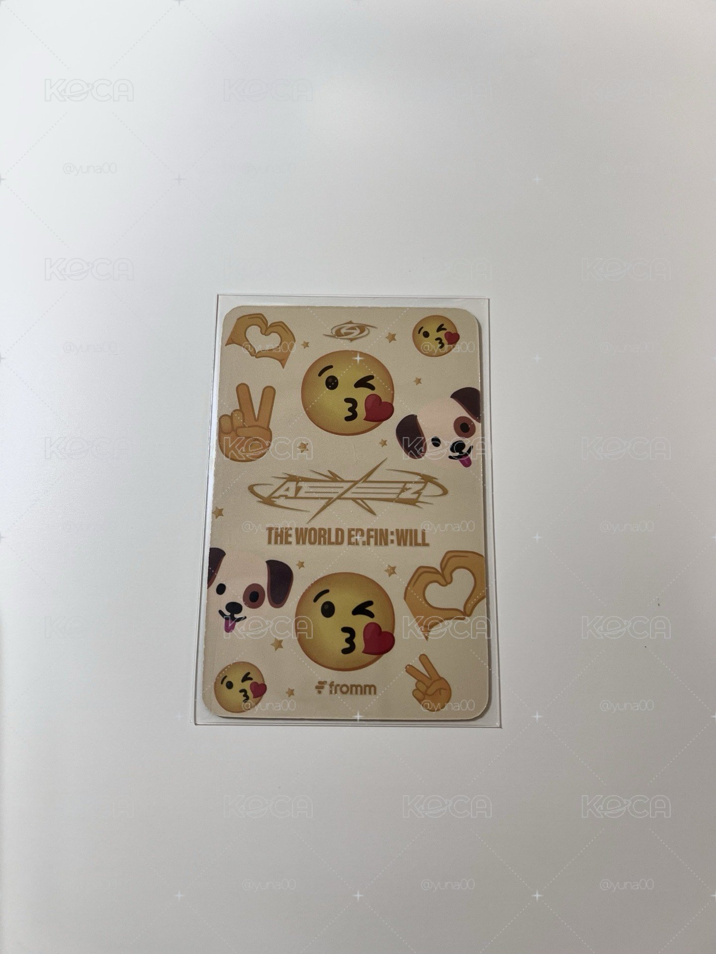 Will fromm 6.0 簽售榮卡