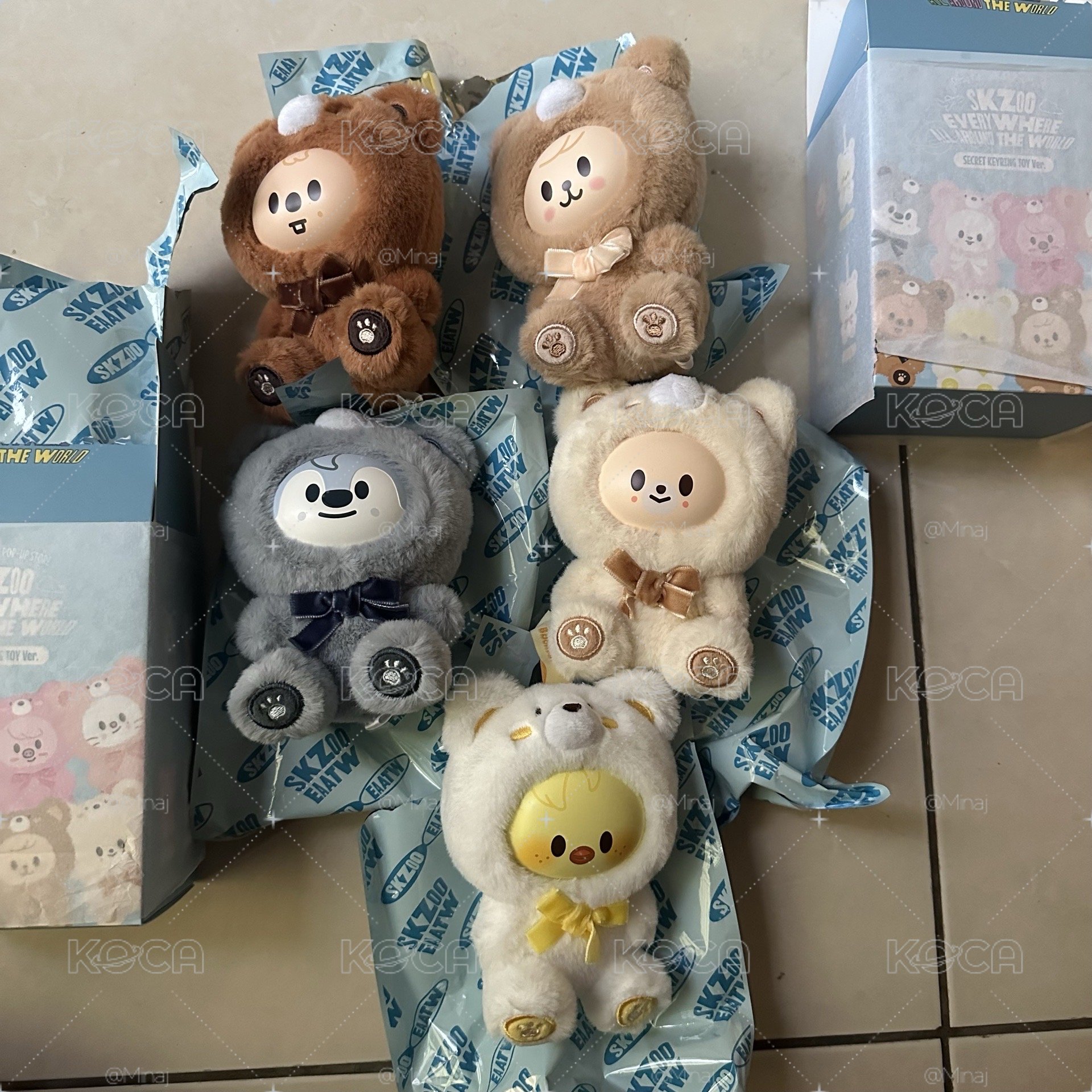 SKZOO熊熊玩偶