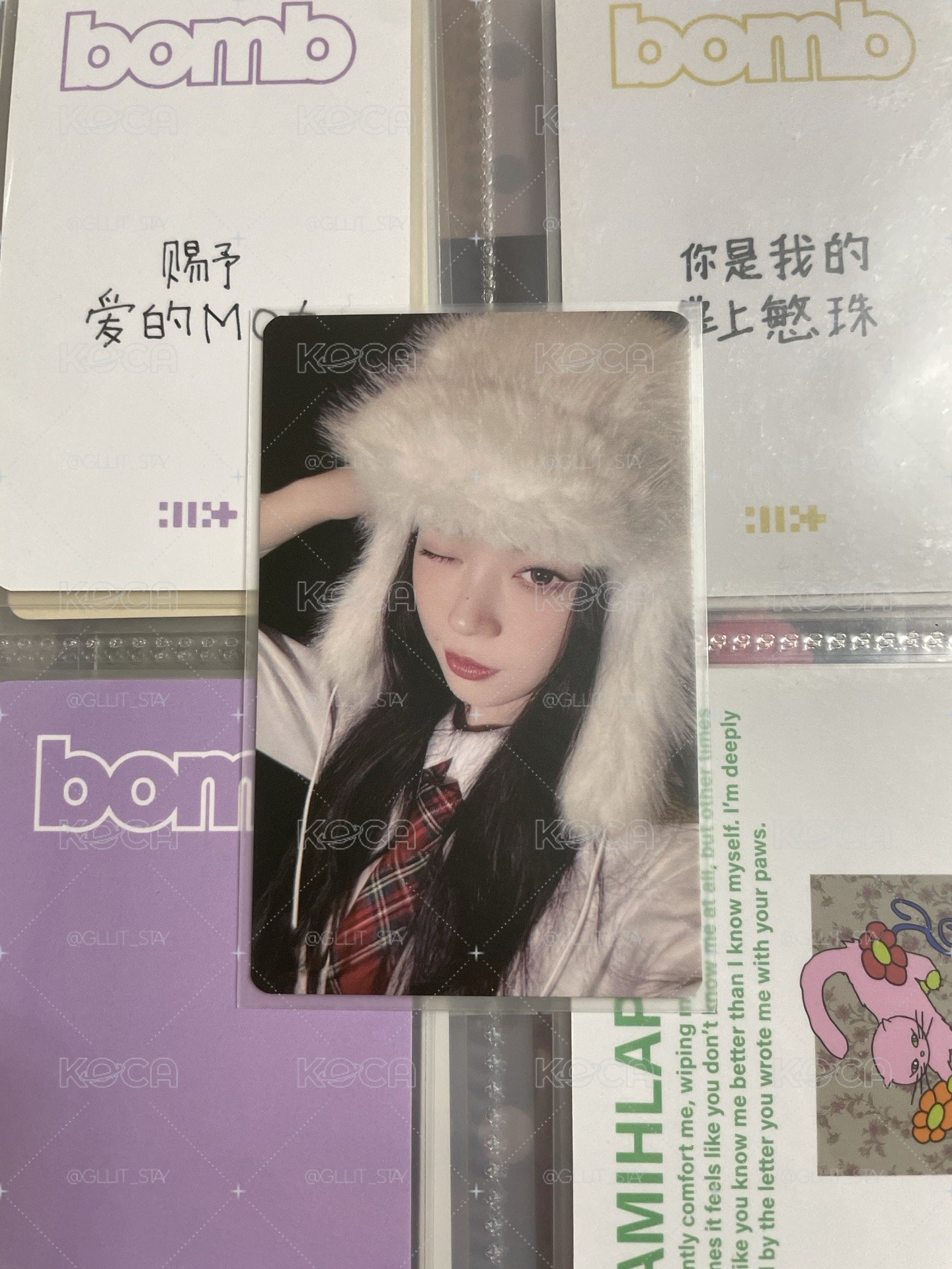 禧、萌NOT CUTE ANYMORE 日咖幸運卡 