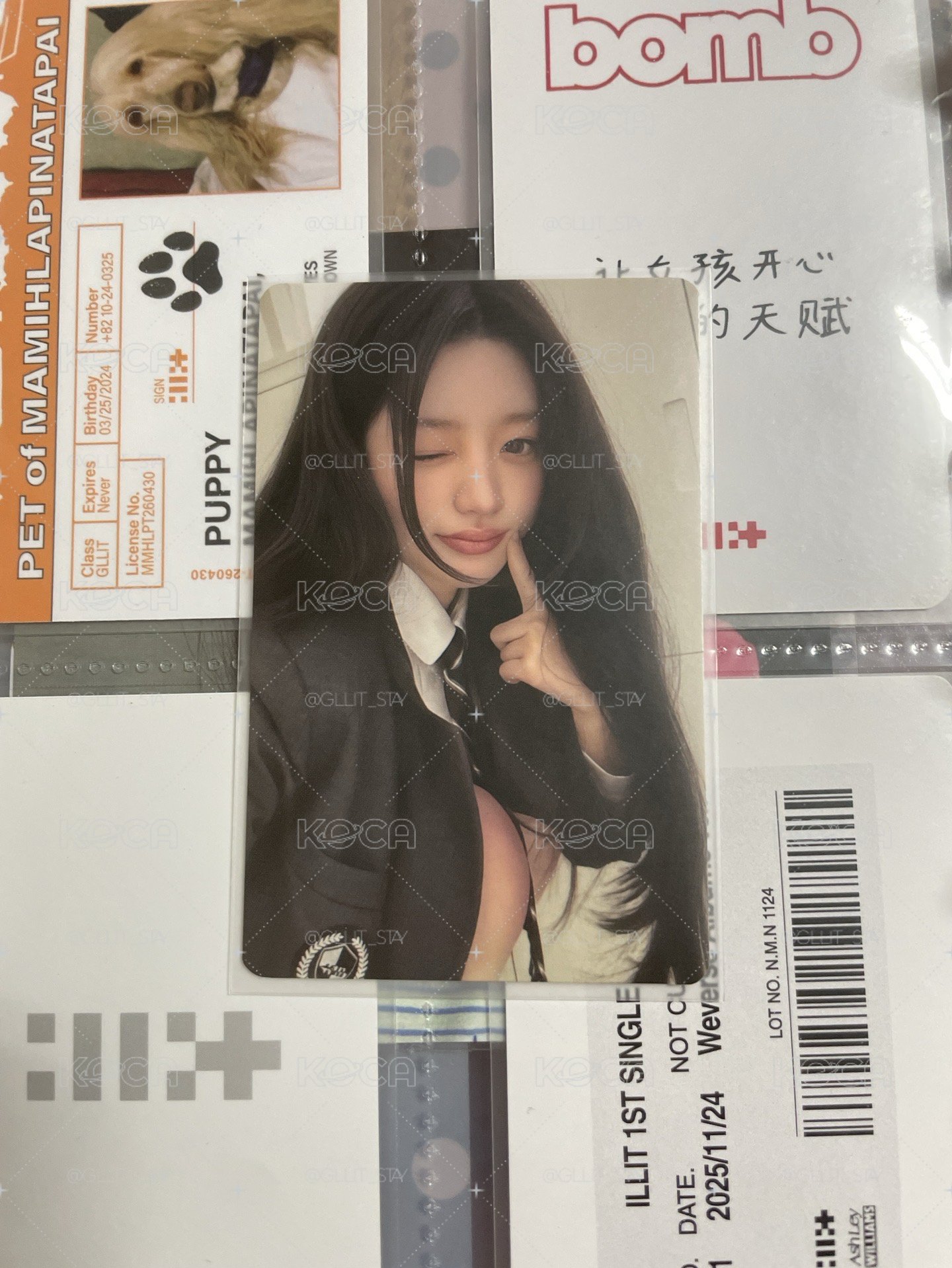 慜 SUPER REAL ME hl 1.0 簽售卡