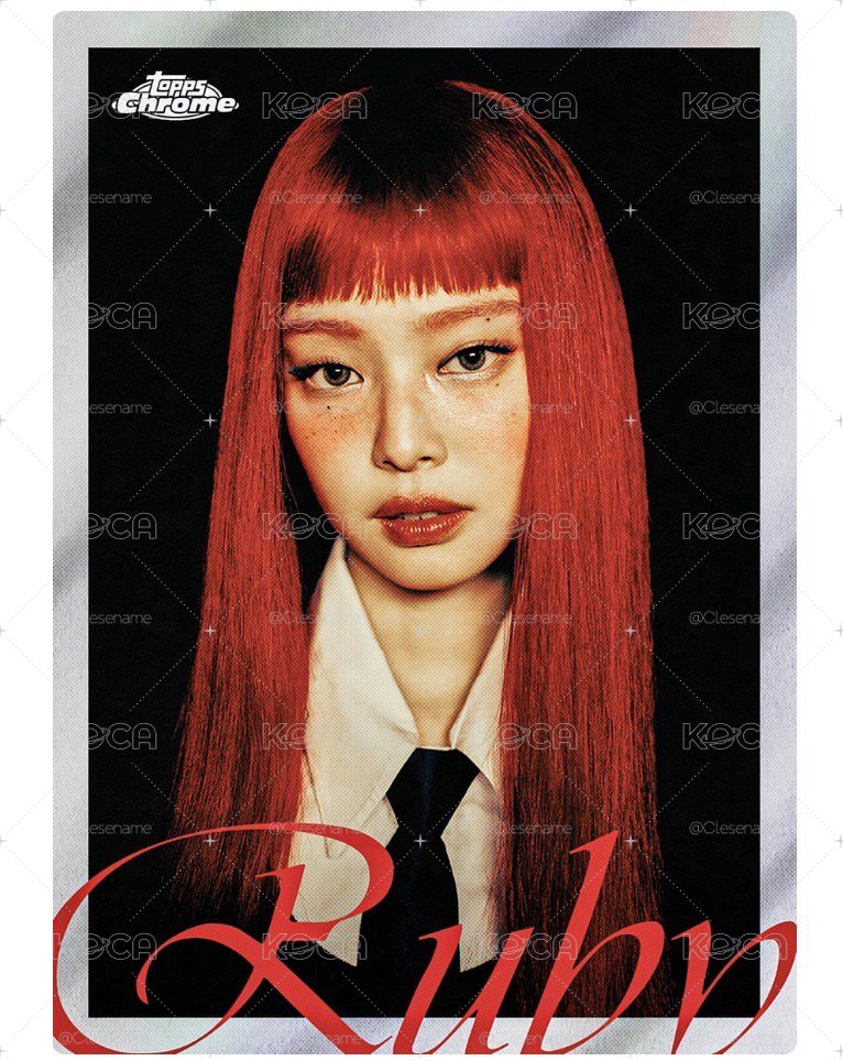 2026 Topps Chrome x Jennie 卡包預購