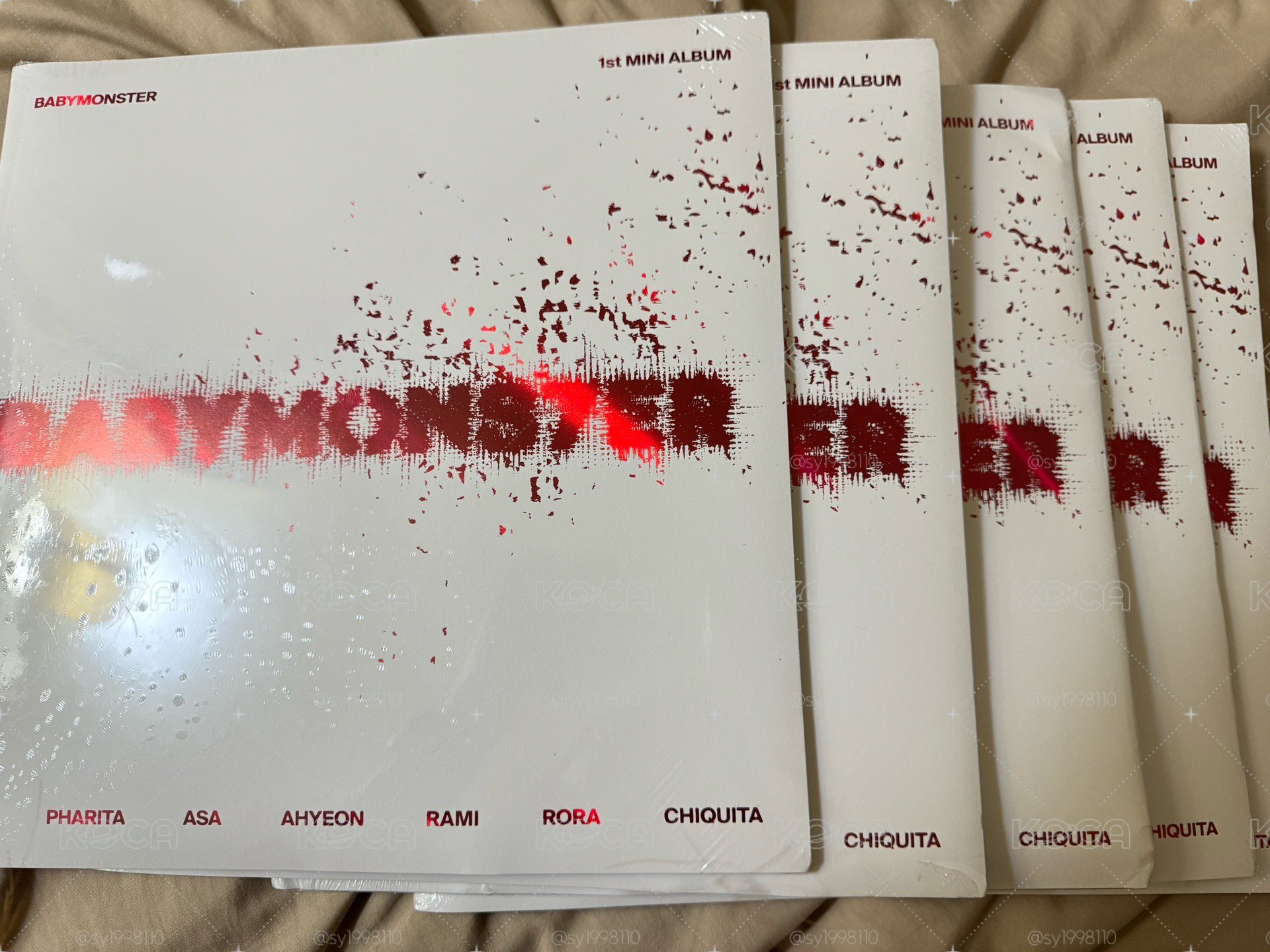 babymonster 寶怪 mini1 迷1 PB未拆
