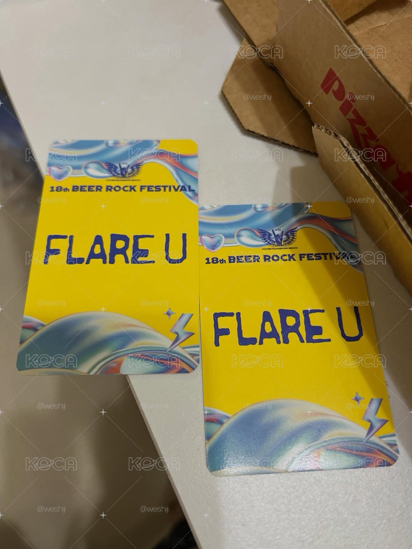 Flare U限定小卡
