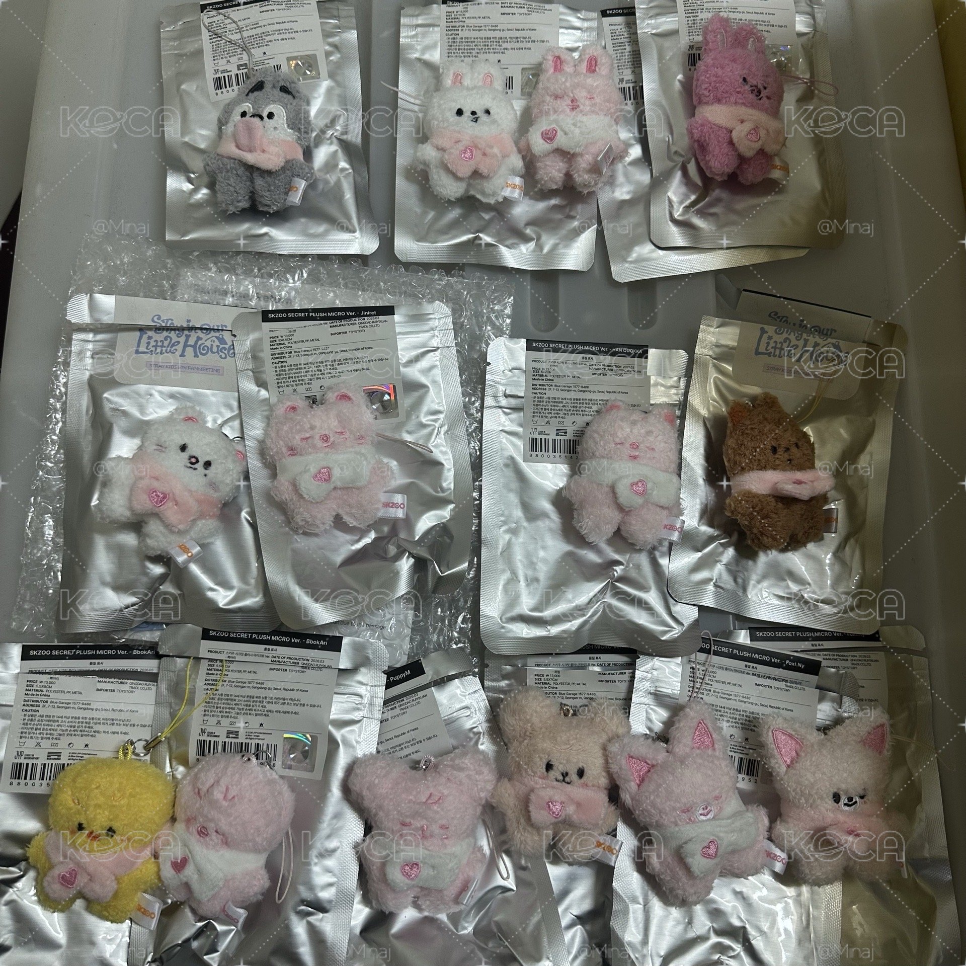 SKZOO草莓娃