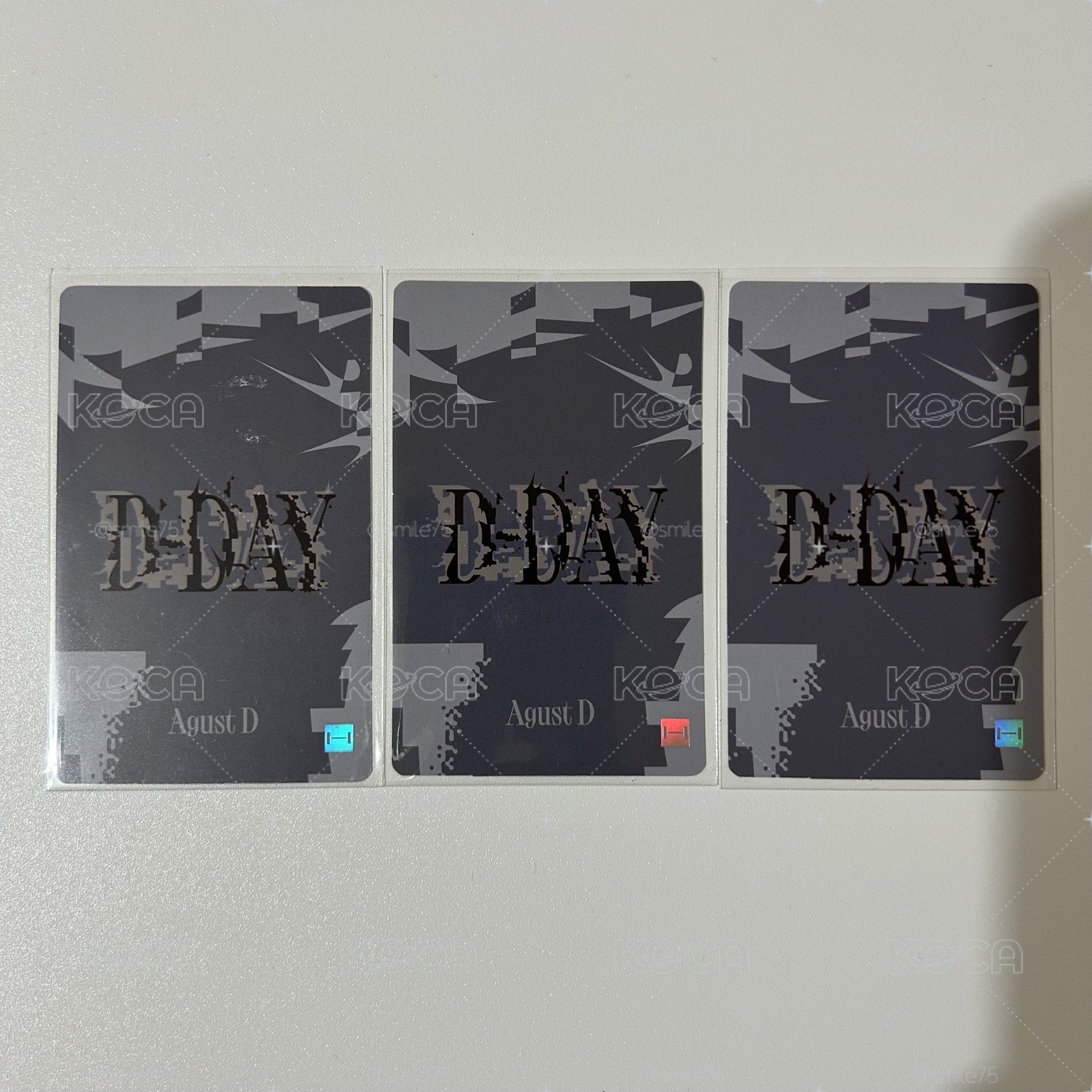 BTS 防彈少年團 閔玧其 SUGA D-DAY PST 幸運卡 LD 線下卡 特典 小卡