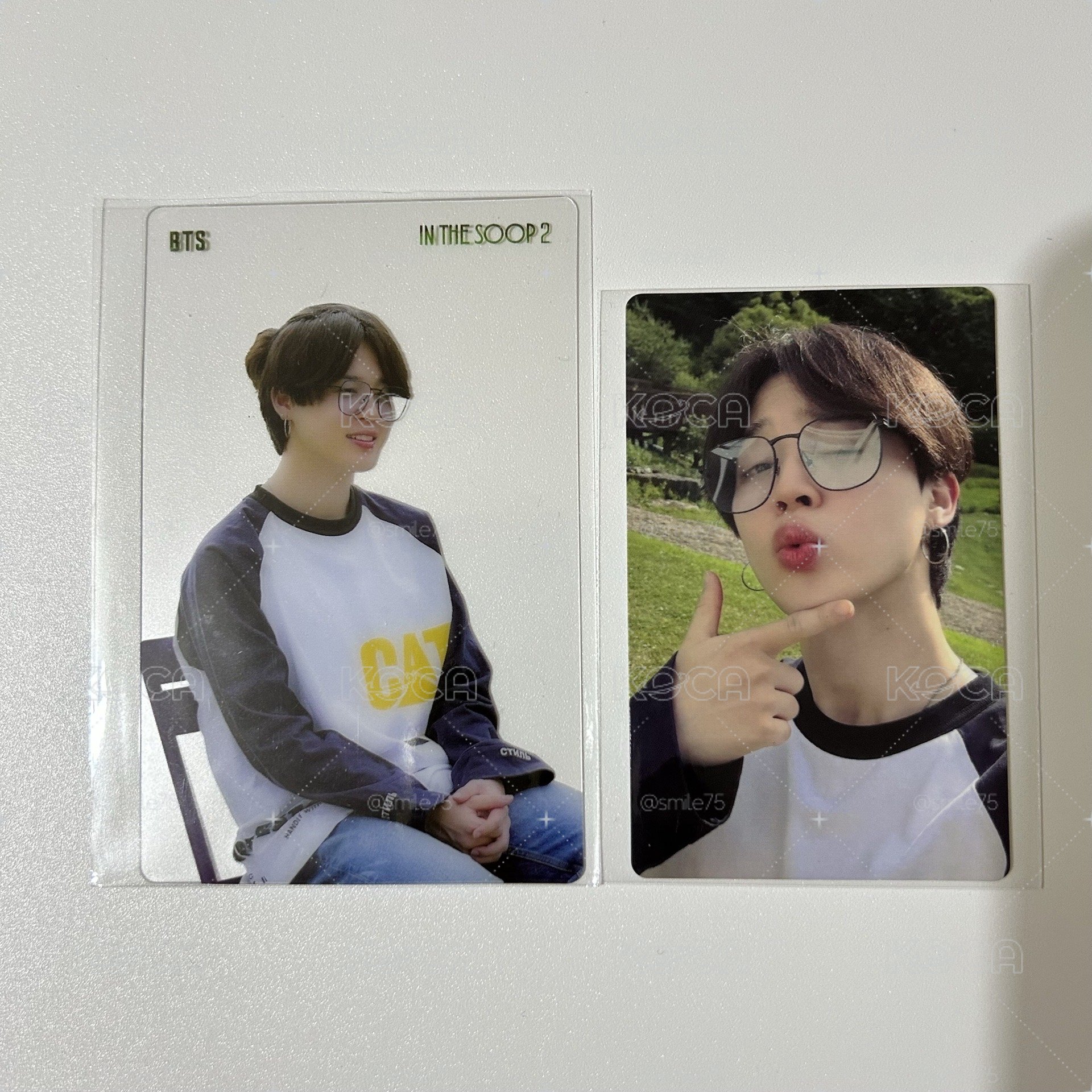 BTS 防彈少年團 朴智旻 JIMIN 小森林旻 in the soop 2 日版特典 小卡