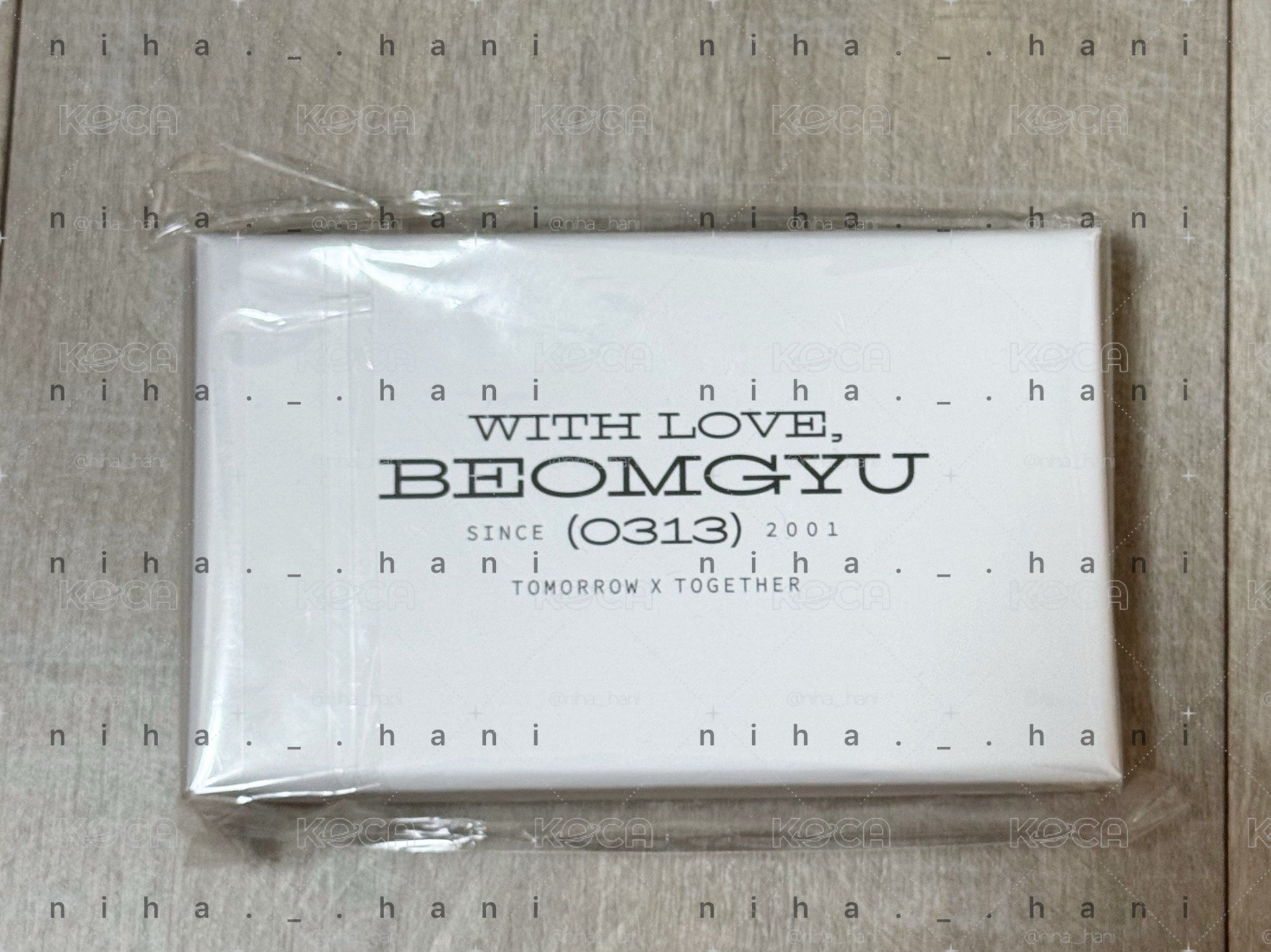 🌟全新現貨 TXT [BEOMGYU] 生日手鏈