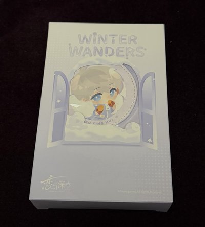 戀與深空 沈星回 漫冬行記多用卡包+奔湧至昨夜盡頭小卡
