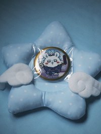 江戶小桃徽章
