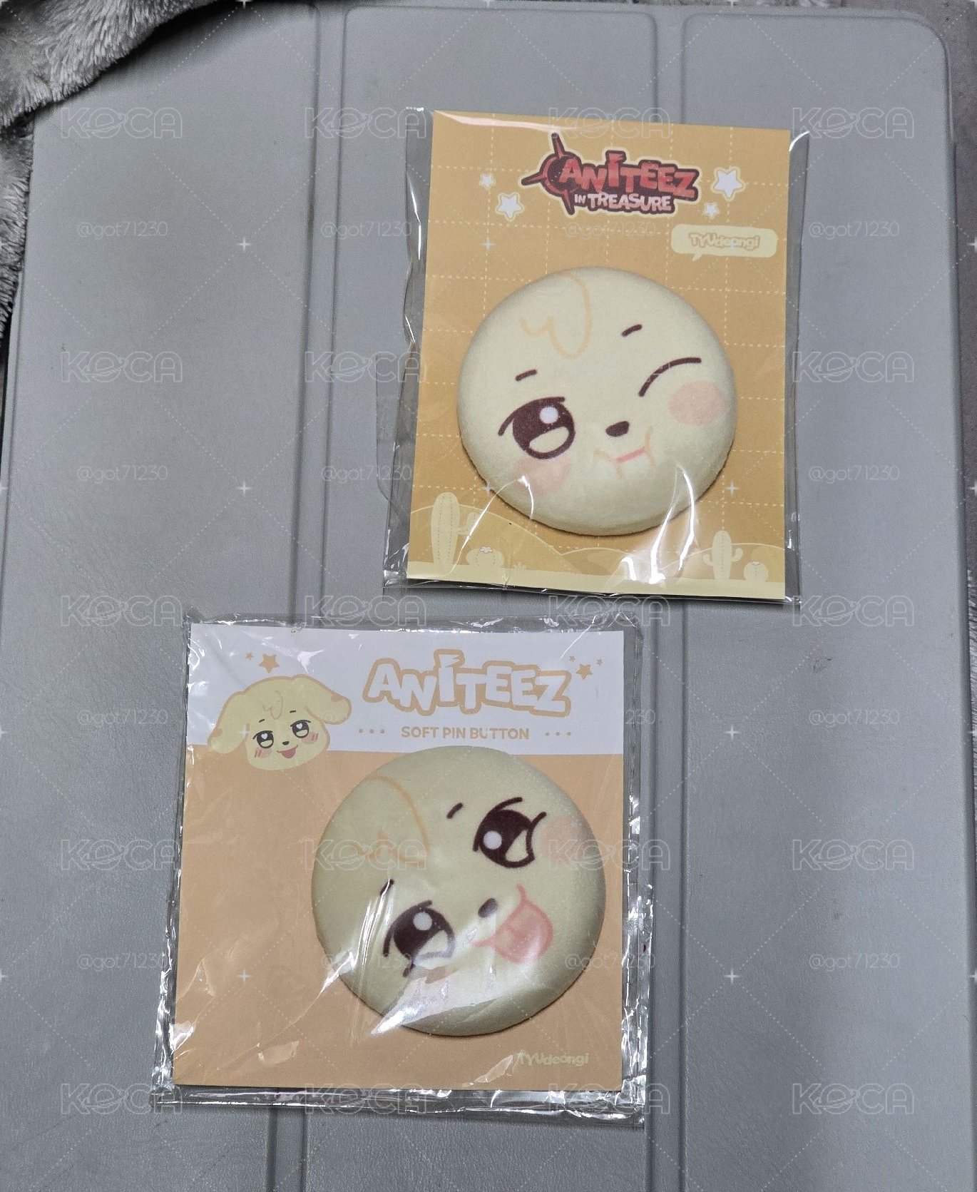 ANITEEZ 軟軟徽章(潤浩）