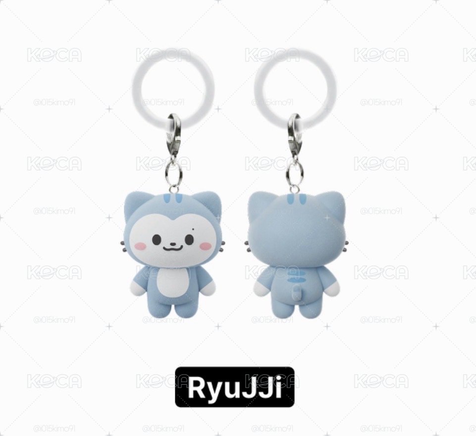 TWINZY 植絨 鑰匙圈吊飾 RyuJJI