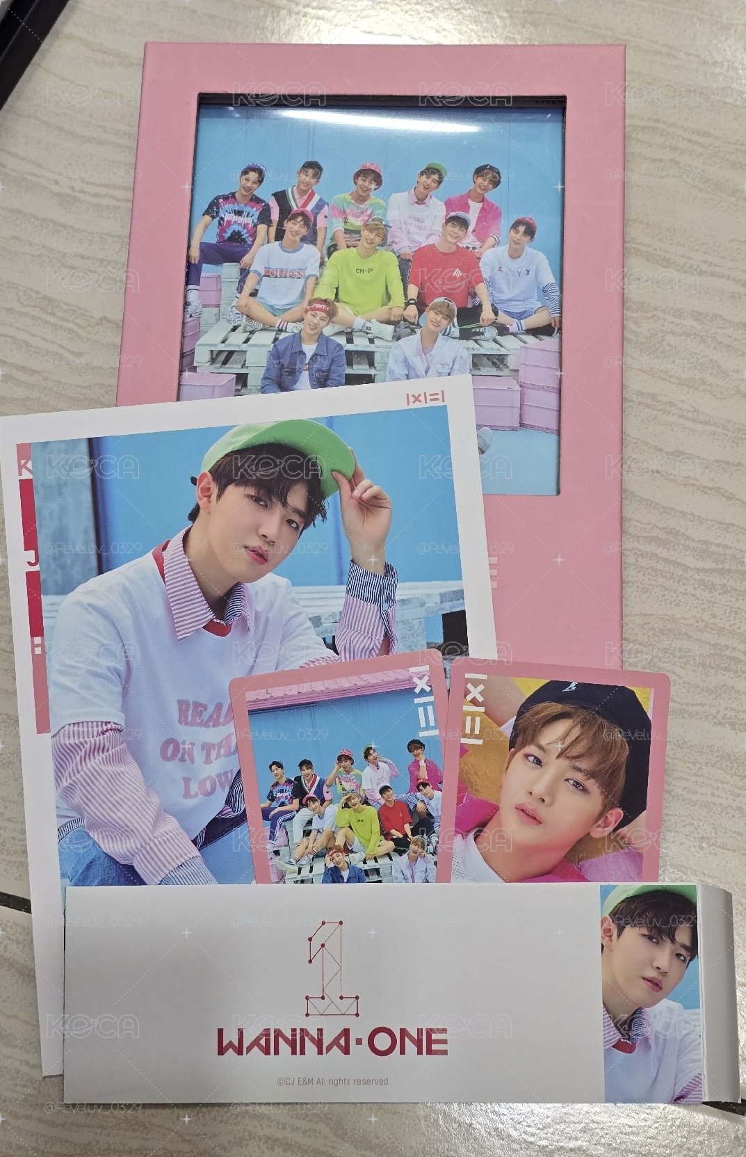 WANNA ONE 迷一 PINK VER.