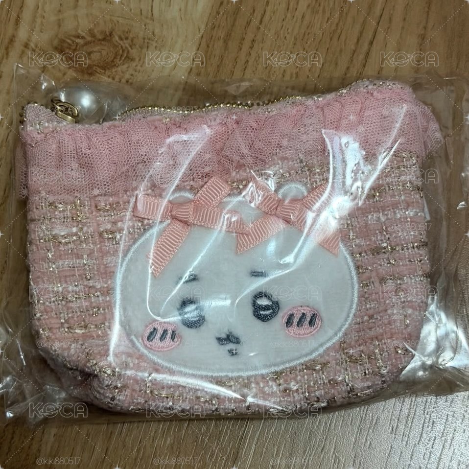 吉伊卡哇 粧美堂 千鳥格化妝包