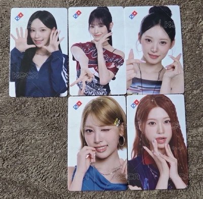 代購 韓國 達美樂 代言卡 小卡