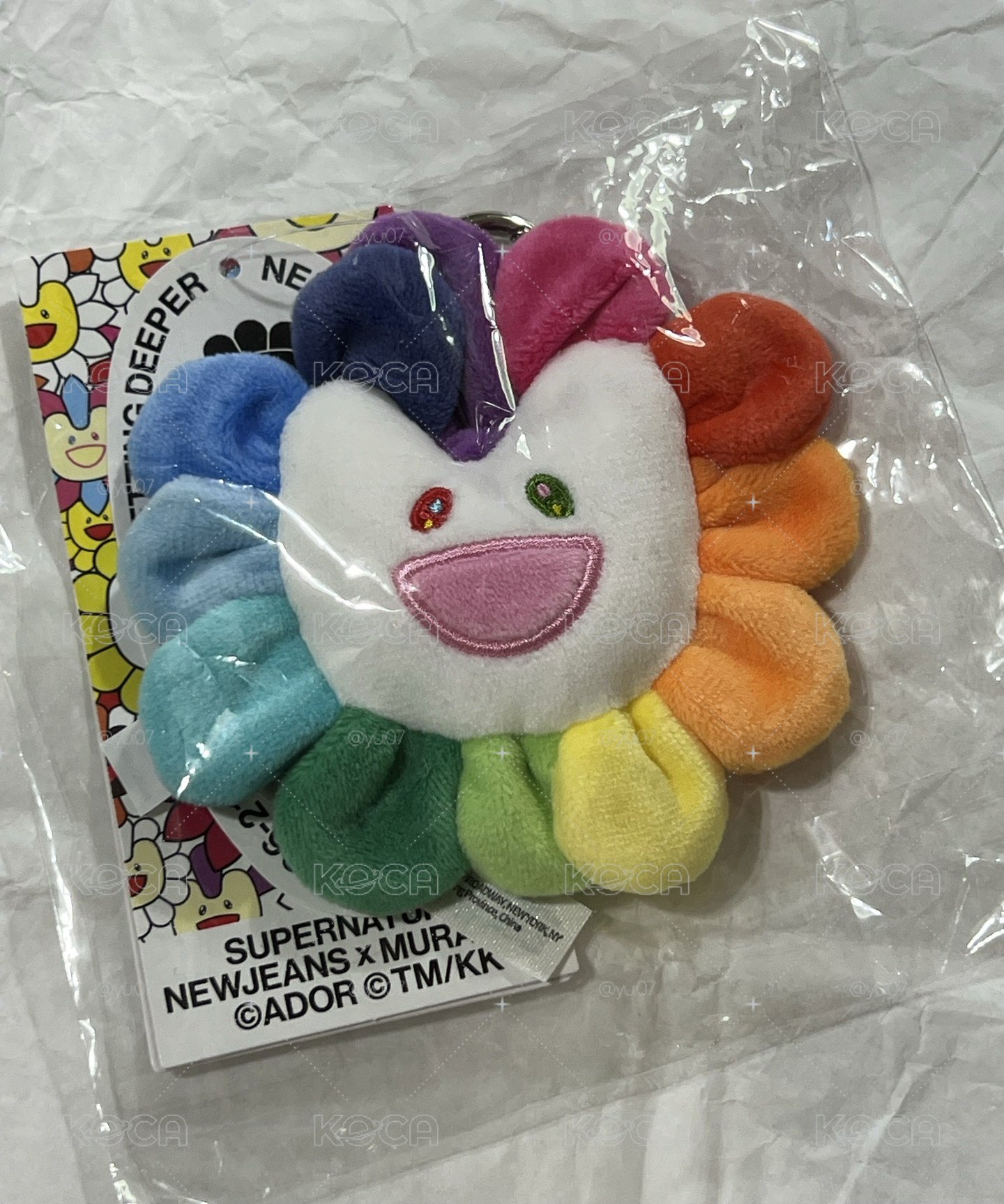 全新 村上隆花花吊飾 