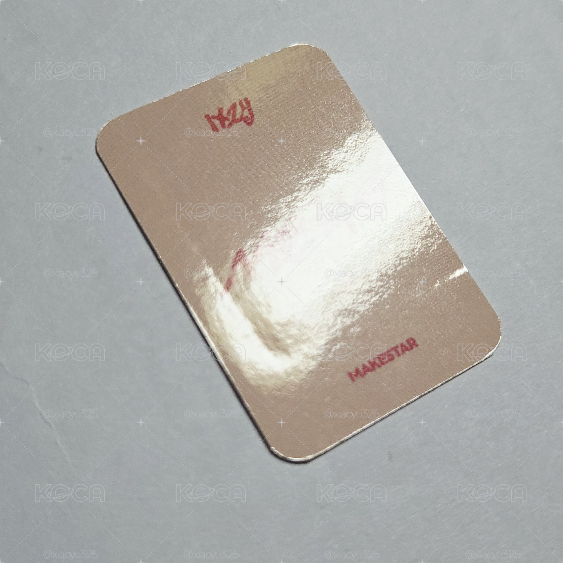 ITZY迷你卡 嘟嘟臉 彩領