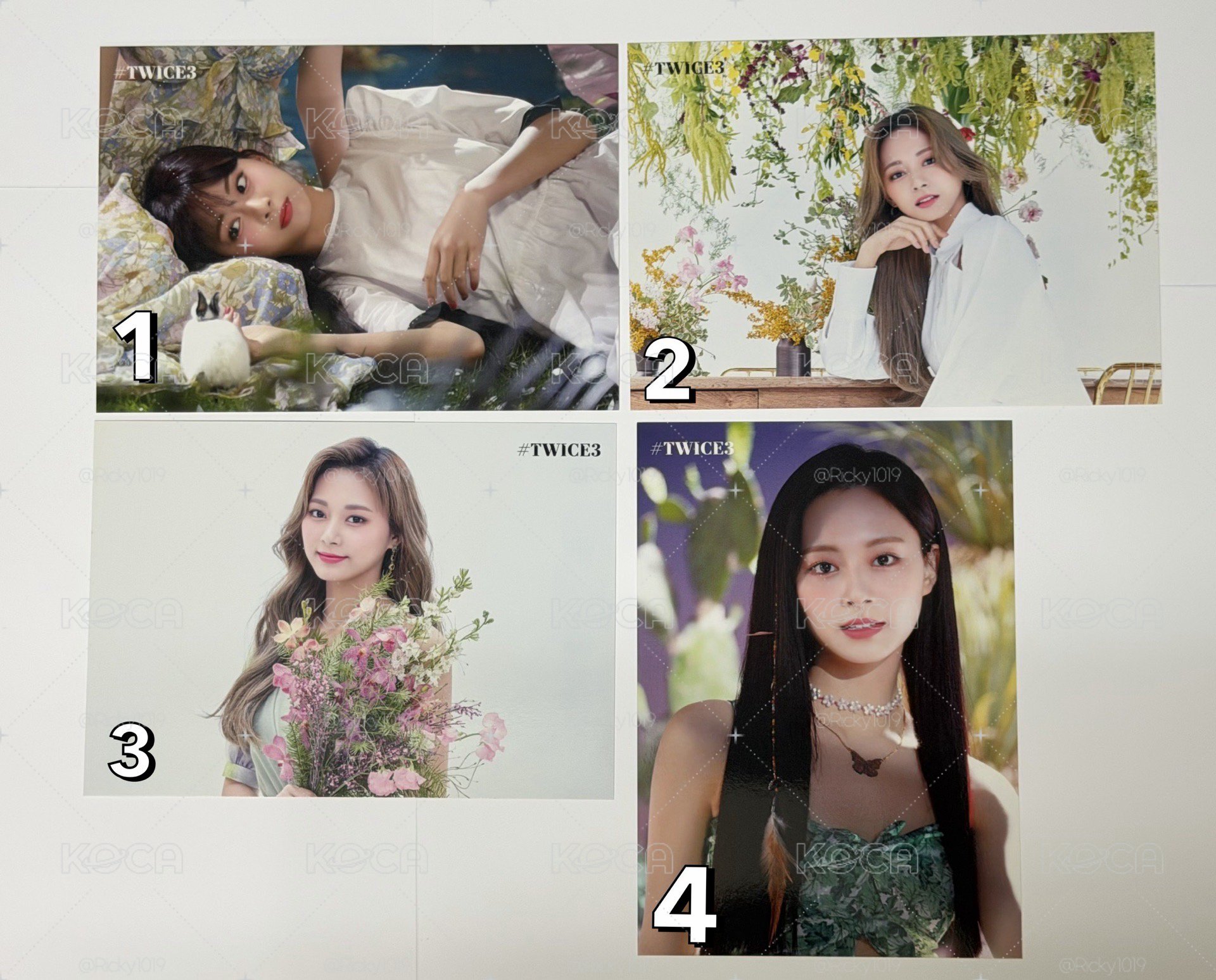 TWICE 子瑜 日本大卡明信片 #TWICE3