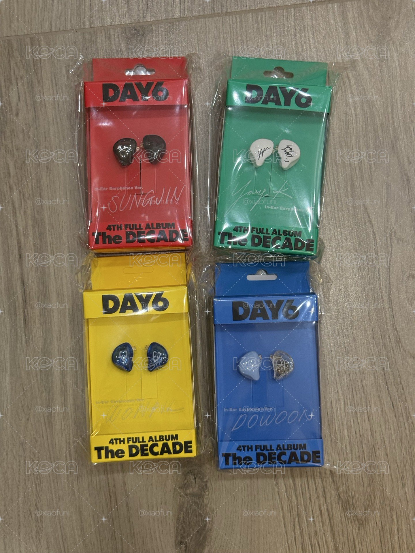 全新現貨 DAY6 The DECADE 耳機專 