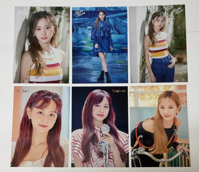 TWICE 子瑜 日本大卡明信片 Fanfare Better Kura Kura 