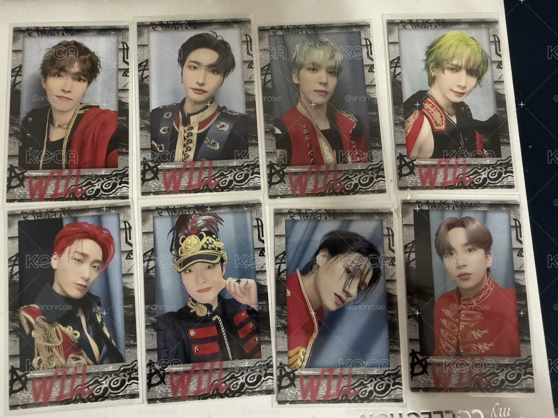 ATEEZ the world ep.fin will 快閃店 鐵盒小卡組