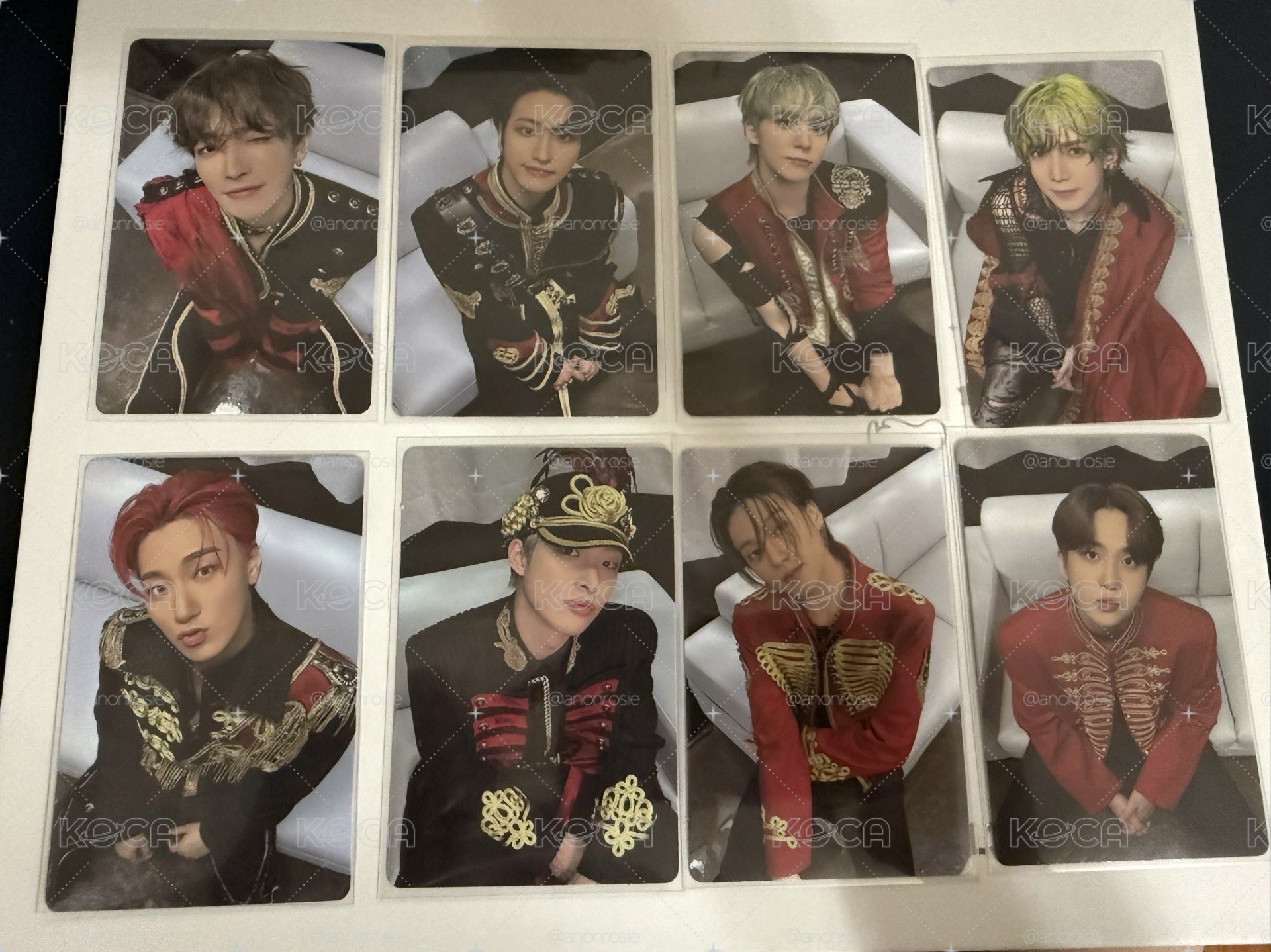 ATEEZ the world will digipak 小卡 弘中 星化 潤浩 呂尚 傘 旼琦 友榮 鍾浩