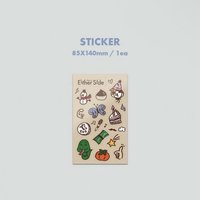 2025 season greetings  貼紙 