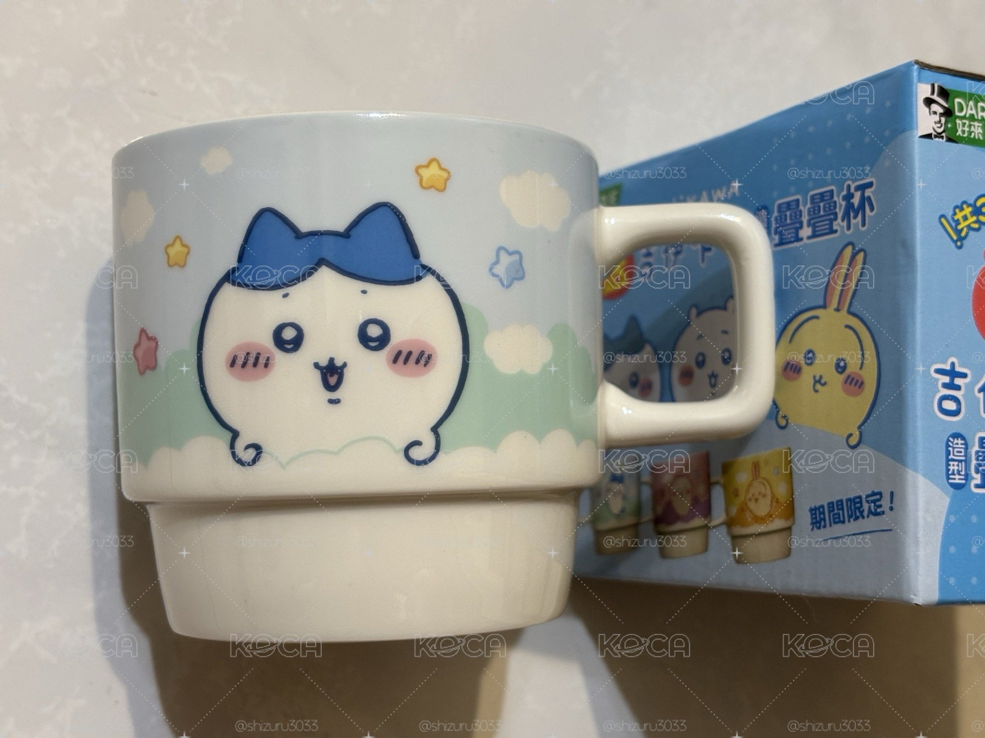〖吉伊卡哇〗小八款 疊疊杯 馬克杯