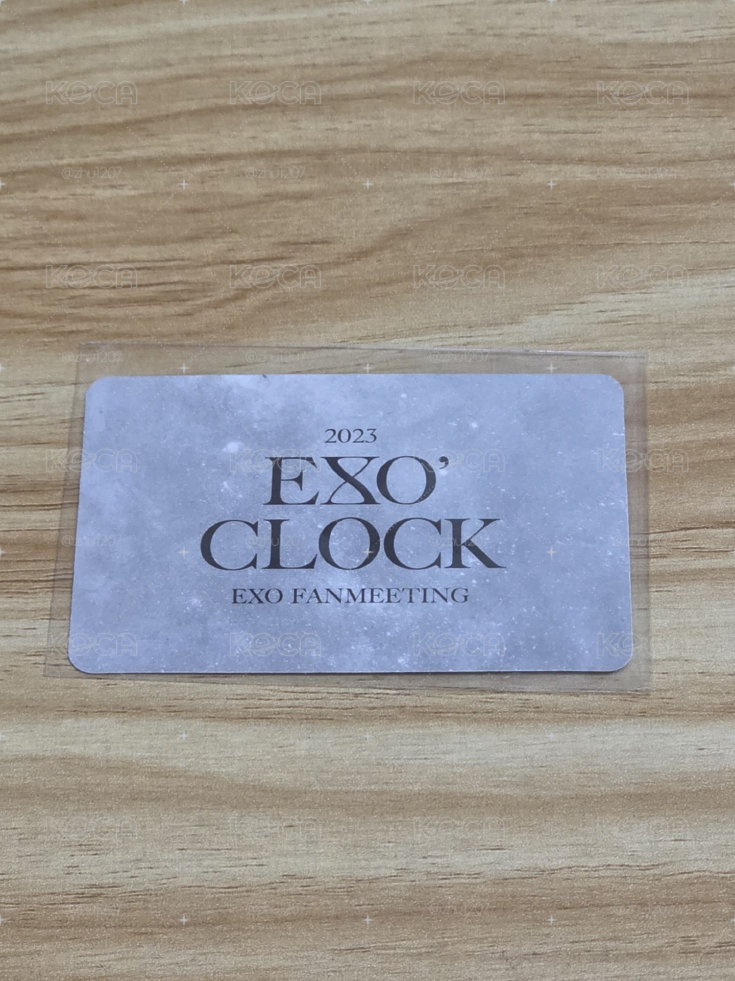 俊勉 solo Self-Portrait 專輯卡 & EXO 2023 FM 隨機卡 & Exist Smini 空專