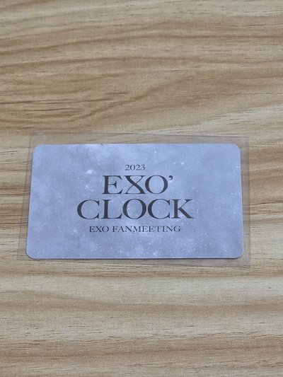 俊勉 solo Self-Portrait 專輯卡 & EXO 2023 FM 隨機卡 & Exist Smini 空專