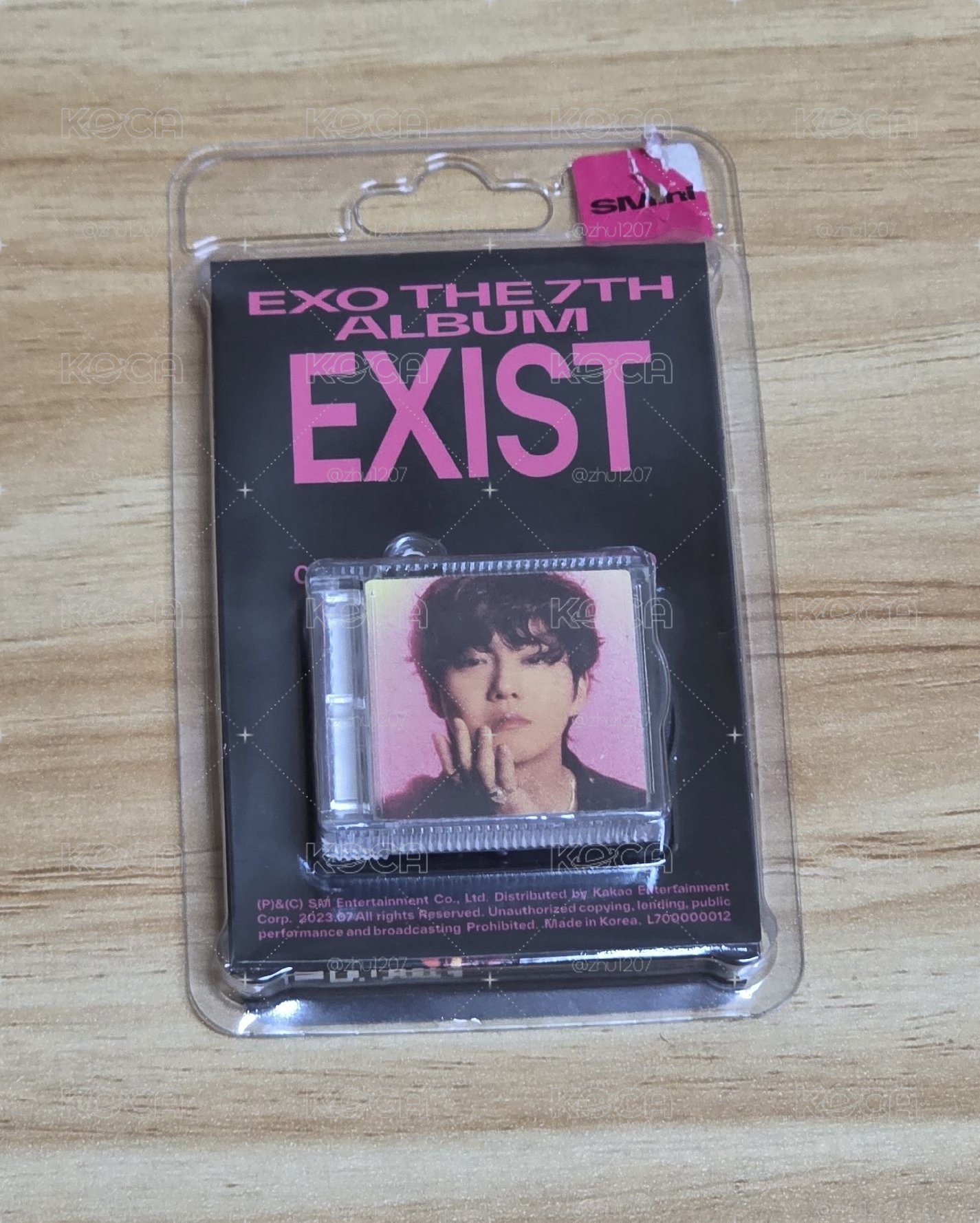 俊勉 solo Self-Portrait 專輯卡 & EXO 2023 FM 隨機卡 & Exist Smini 空專