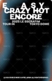 25‘巡迴 藍光 演唱會 DVD / CD 卡  背面