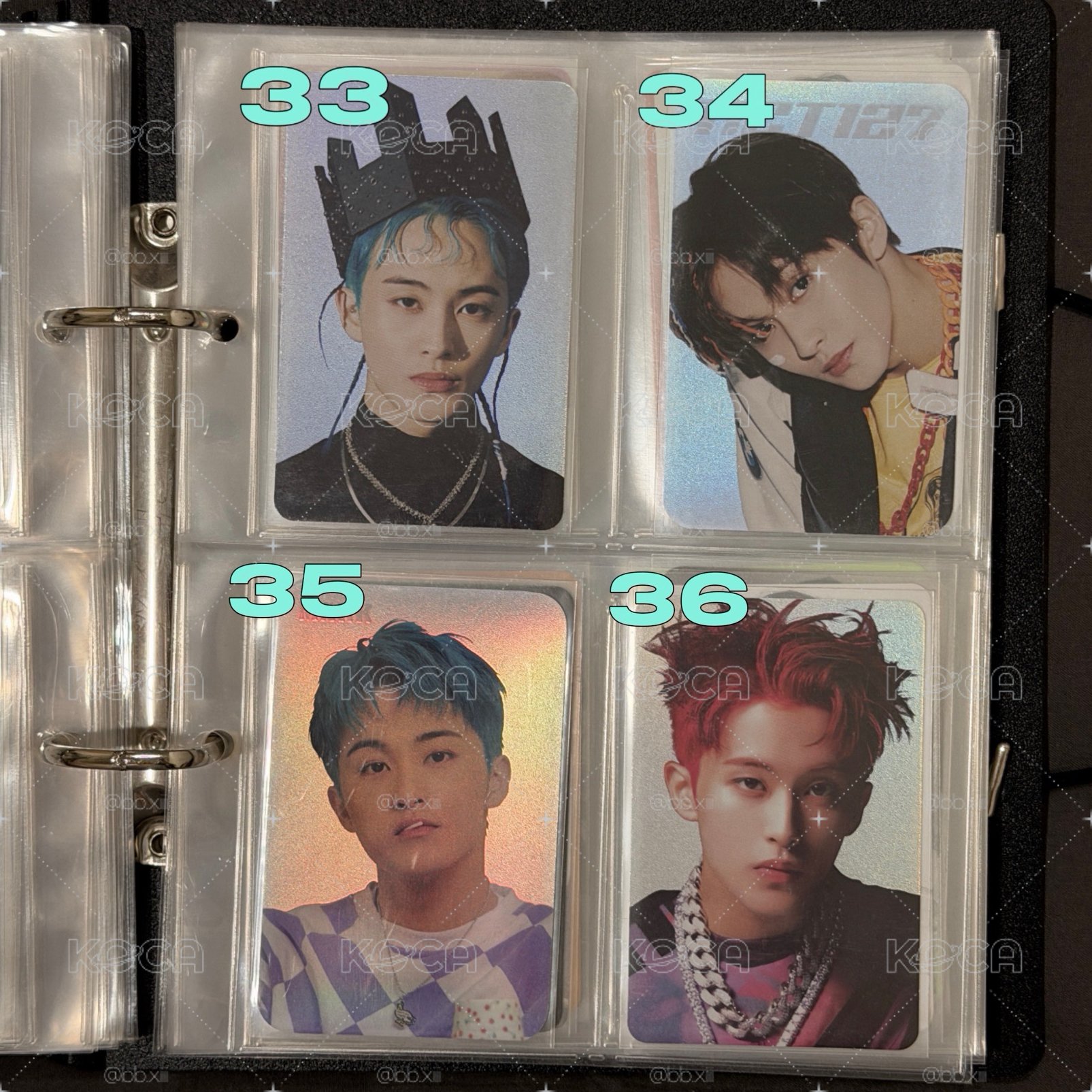 李馬克 各時期閃卡 NCT127 NCTDREAM MARKLEE