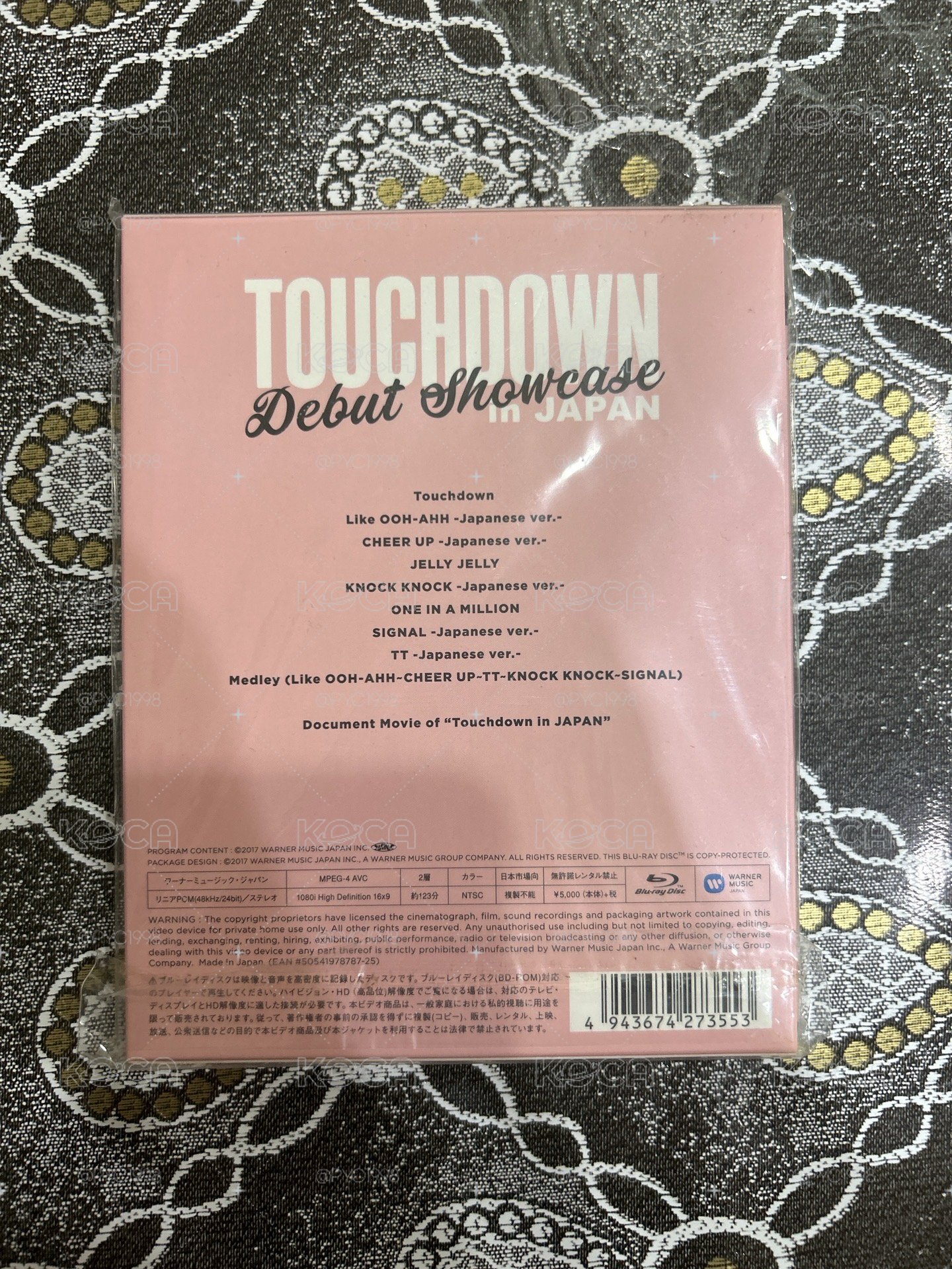 TWICE TOUCHDOWN in Japan 出道showcase藍光