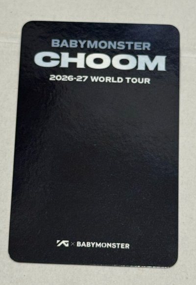 卡背有點刮痕瑕疵 小柒 2026-27世巡 wvs Day2 會員禮卡 