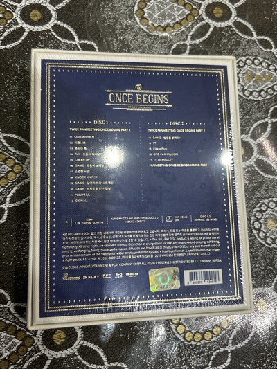 TWICE ONCE BEGINS 藍光